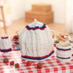 Crochet Cricket Cosy Set Knitting Pattern