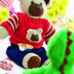 Arnie Dress Up Teddy Bear Knitting Pattern