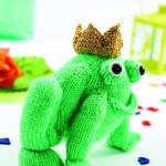 Albert Frog Prince Knitted Toy Knitting Pattern