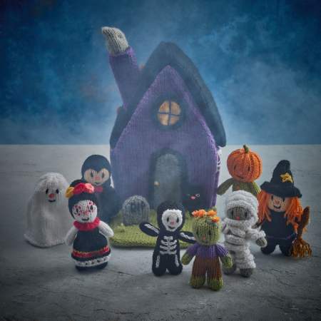 Halloween Knitting Patterns: Haunted House Knitalong: Part One Knitting Pattern