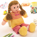 Summer Doll with Girl and Boy Dolls’ Clothes Knitting Pattern Knitting Pattern