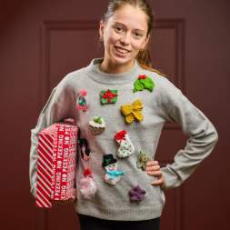Christmas Jumper Motifs | Beginner Knitting Pattern Knitting Pattern