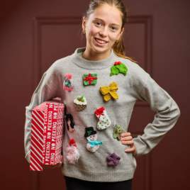 Christmas Jumper Motifs | Beginner Knitting Pattern Knitting Pattern