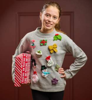 Christmas Jumper Motifs | Beginner Knitting Pattern Knitting Pattern