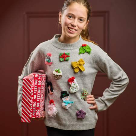 Christmas Jumper Motifs | Beginner Knitting Pattern Knitting Pattern
