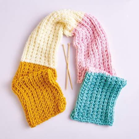 Emmaknitty Exclusive: Chunky Scarf Knitting Pattern