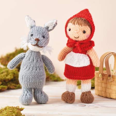 Little Red Riding Hood & The Big Bad Wolf Knitting Pattern