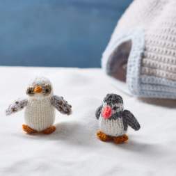 Arctic Animals Make-along Part Five: Owl, Puffin and Crochet Igloo Knitting Pattern