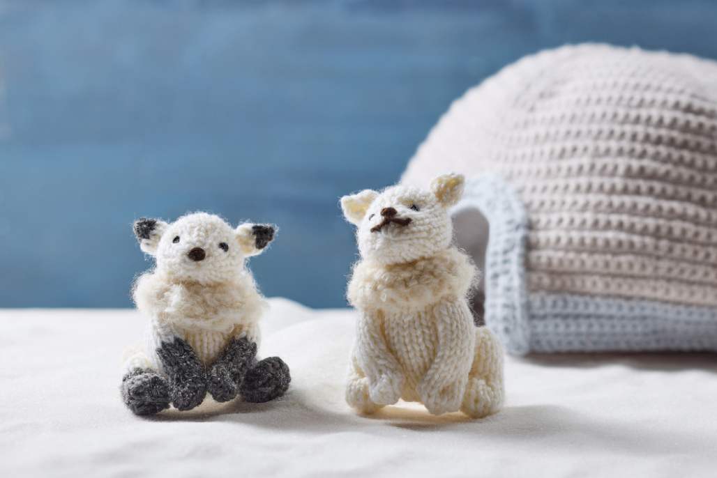 Arctic Animals Make-along Part Two: Arctic Fox and Arctic Wolf