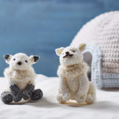 Arctic Animals Make-along Part Two: Arctic Fox and Arctic Wolf