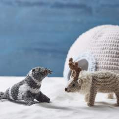 Arctic Animals Make-along Part Four: Seal and Reindeer Knitting Pattern