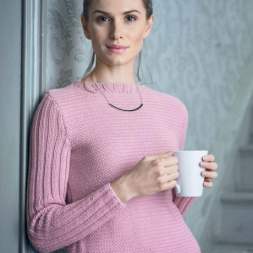 Herringbone Sweater Knitting Pattern