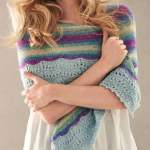 Lace Edge Shawl Knitting Pattern
