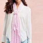 Lacy Spring Scarf Knitting Pattern