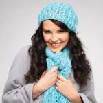 Lacy Super Chunky Hat and Scarf Knitting Patterns Knitting Pattern