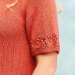 Lace Border Cardigan Knitting Pattern