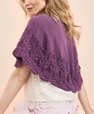Lace Edged Shawl