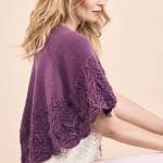 Lace Edged Shawl Knitting Pattern