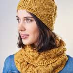 Lace Hat And Cowl Knitting Pattern