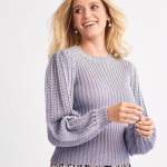 Lace Knitted Blouse Knitting Pattern
