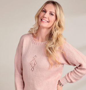 Lace Motif Sweater