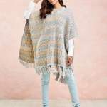 Lace Poncho Knitting Pattern