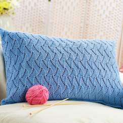 Lace cushion Knitting Pattern