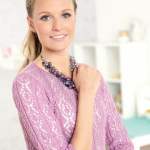 Lace Jumper Knitting Pattern