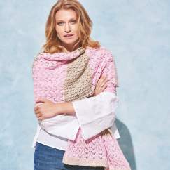 Lace wrap Knitting Pattern