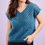 Easy Lacy Vest Knitting Pattern