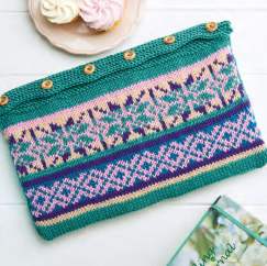 Laptop case Knitting Pattern