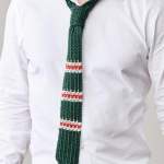 Last Minute Knitted Christmas Gifts: Tie, Mug Cosy, Mittens Knitting Pattern