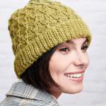 How To Knit A Lattice Stitch Hat Knitting Pattern