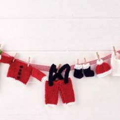 Santa’s Clothes Knitting Pattern