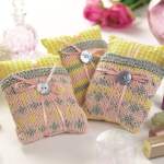 Fair Isle Lavender Sachets Knitting Pattern Knitting Pattern