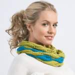 Cosy Leaf Cowl Knitting Pattern