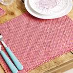 Learn To Knit Linen Stitch Placemats Knitting Pattern