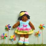 Val Pierce Doll Masterclass: Summer Dolls’ Outfit Knitting Pattern Knitting Pattern