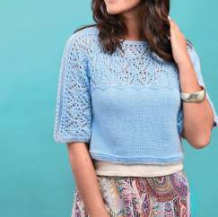 Light and Lacy Sweater Knitting Pattern - Knitting Pattern