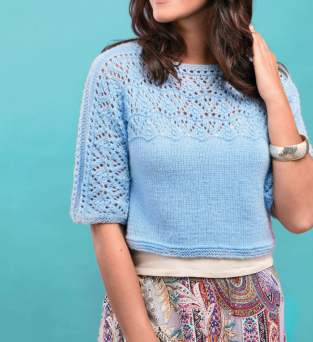 Light and Lacy Sweater Knitting Pattern Knitting Pattern