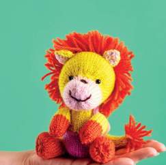 Lion Toy Knitting Pattern