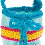 Little Bow Gift Bags Knitting Pattern