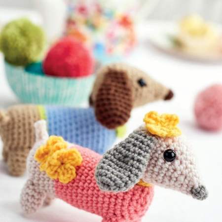 Little Dachshunds crochet Pattern
