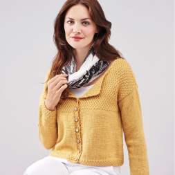 Irish Moss Stitch Cardigan Knitting Pattern Knitting Pattern