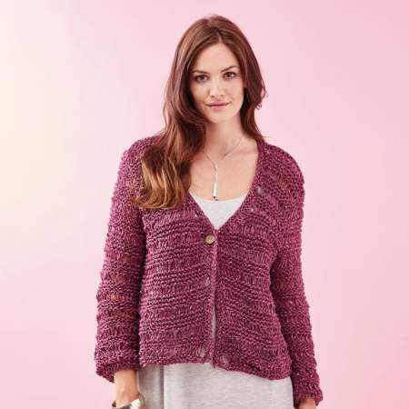 Long sleeve cardigan Knitting Pattern
