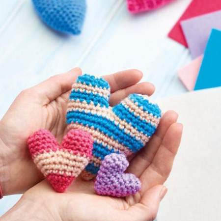 Love Hearts crochet Pattern