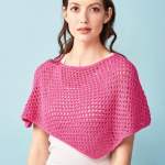 Learn To Knit A Lace Summer Poncho Knitting Pattern