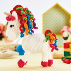 Colourful Unicorn Crochet Pattern