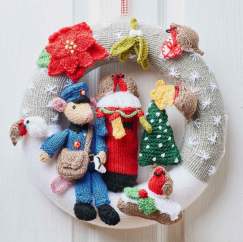 Merry Mailmouse Mini Wreath-Along | Part Two Knitting Pattern