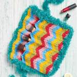 Make-up Brush Holder Knitting Pattern